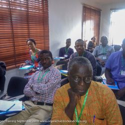 Organic Agric Training Sept 2018